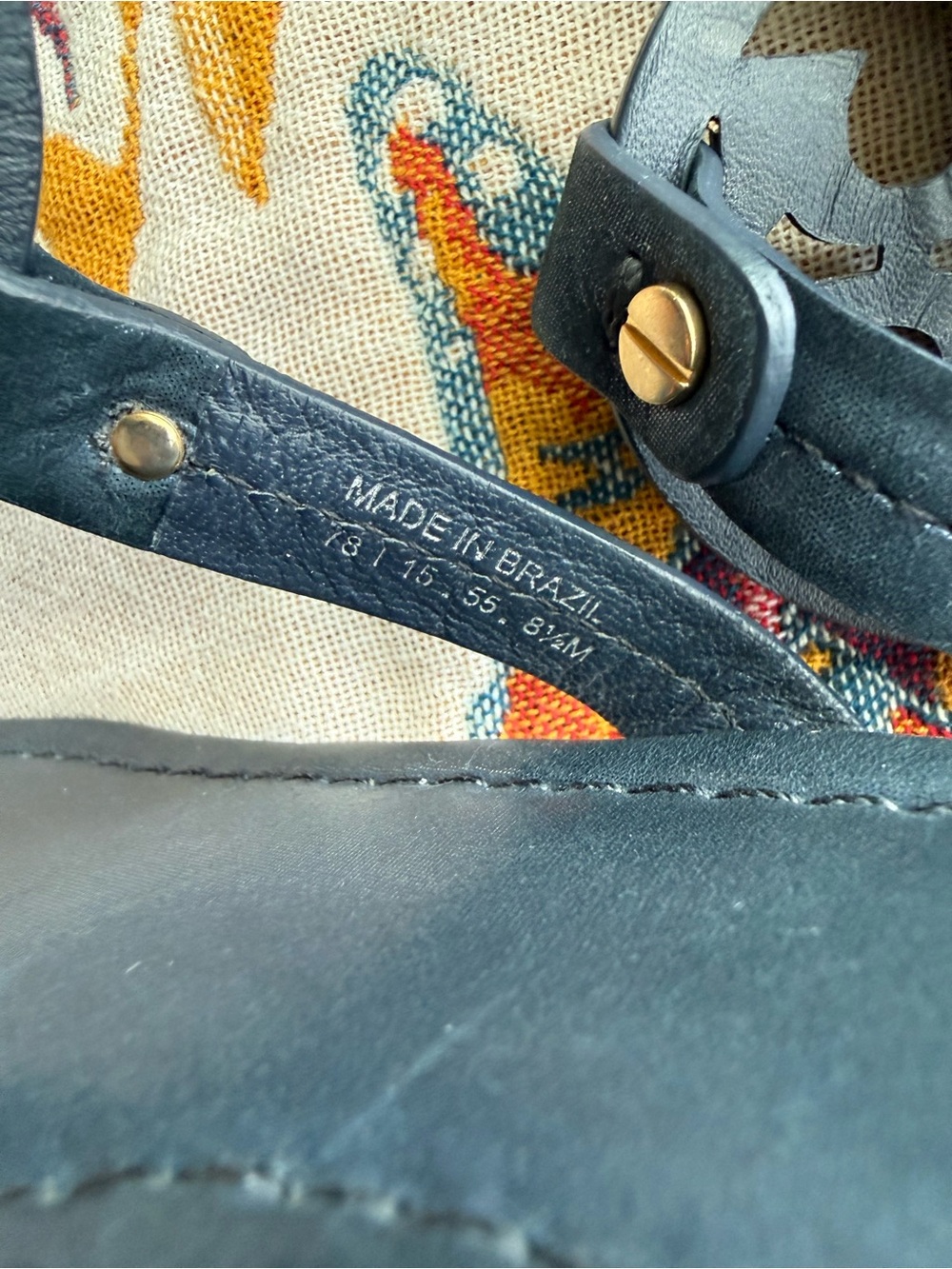 Tory Burch Miller Sandals in Metallic Blue - Picture 5 of 7